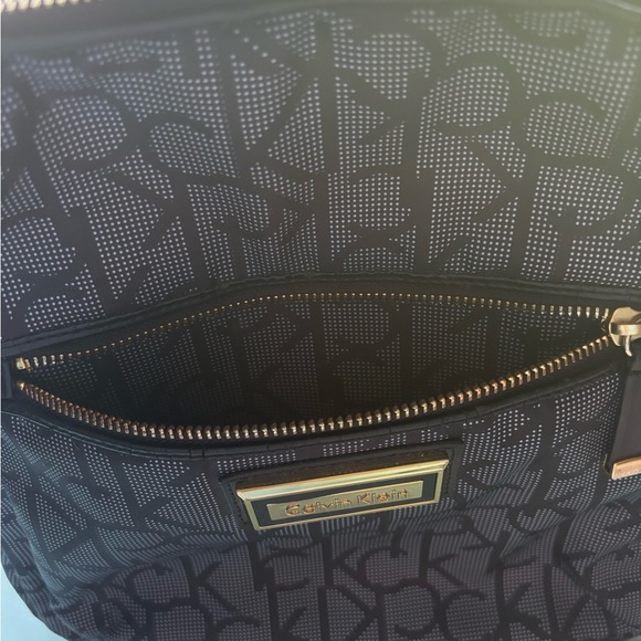 Calvin Klein Black Monogram Backpack - Picture 5 of 8